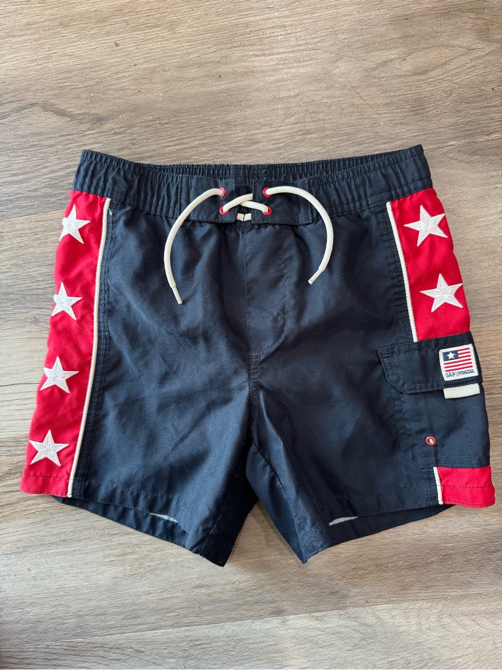 Baby Gap 18-24 Months Boy Swim Trunks 4th Of July Holiday Shorts